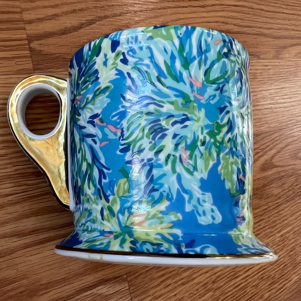 Lilly Pulitzer Wade And‎ Sea limited edition coffee tea mug